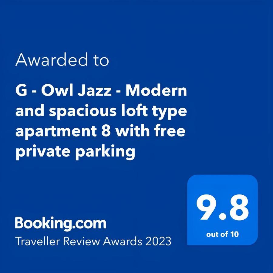 Modern And Spacious Loft Type Apartment 8 With Free Private Parking By "Owl Jazz Apartments" Kaunas Exteriör bild